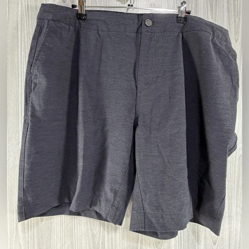 Faherty Shorts Mens 40 Gray All Day Chino Stretch Zip Pocket Lightweight Outdoor